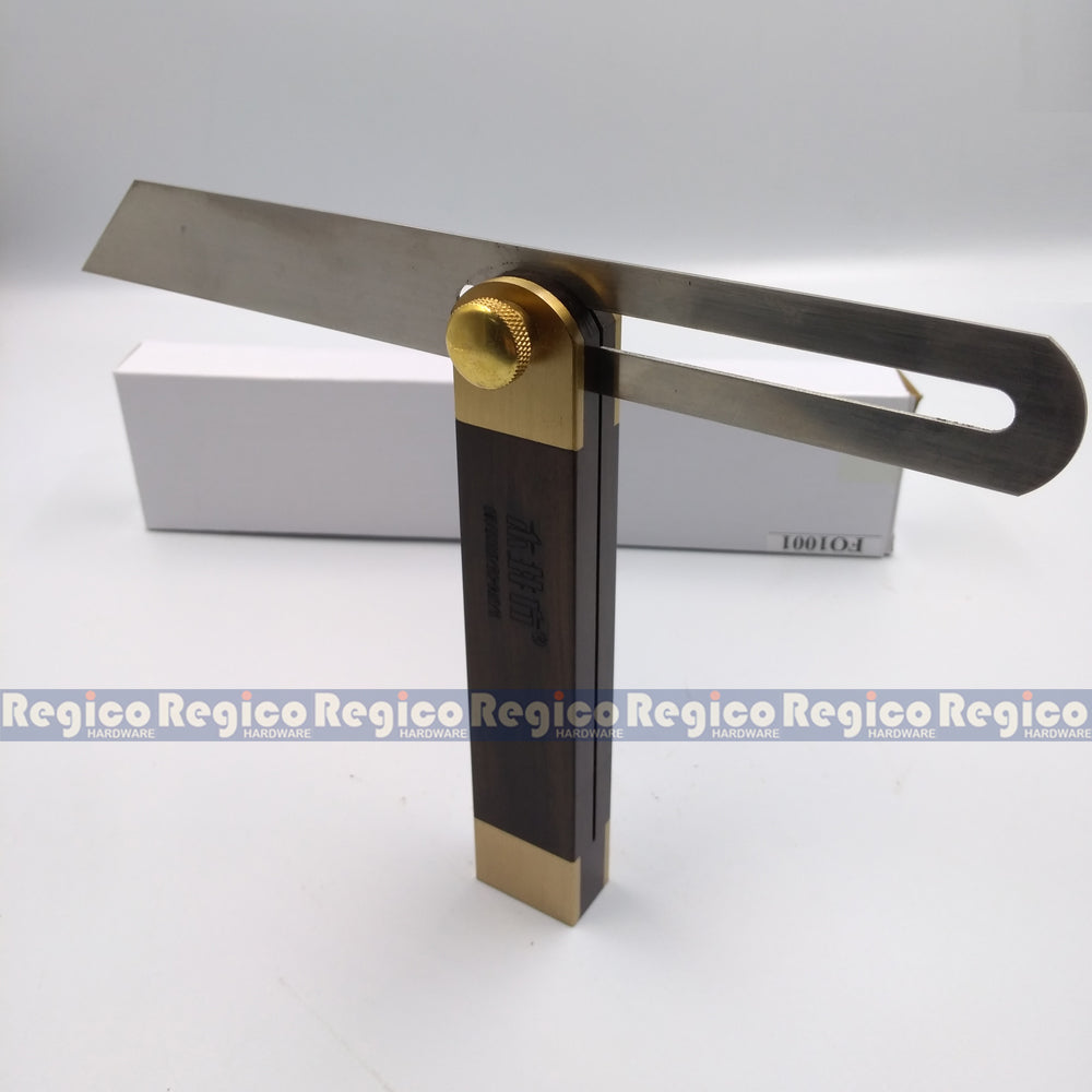 Mujingfang African Ebony Sliding T Bevel Angle Finder Woodworking Tool (FO1001)