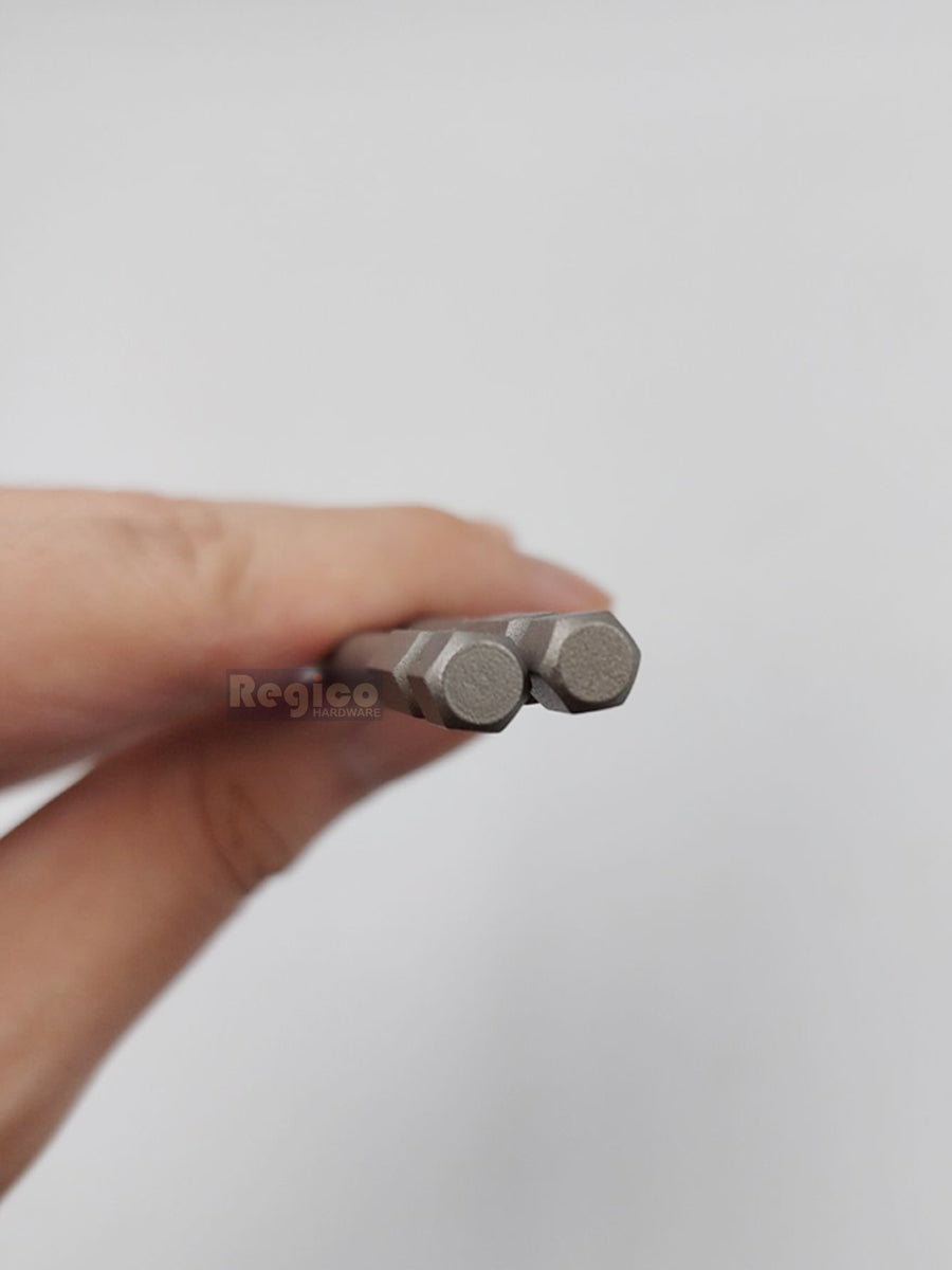 SB Tools 2pcs Robertson No. 2 x 6 Inch  Hex Shank Square Driver Bit