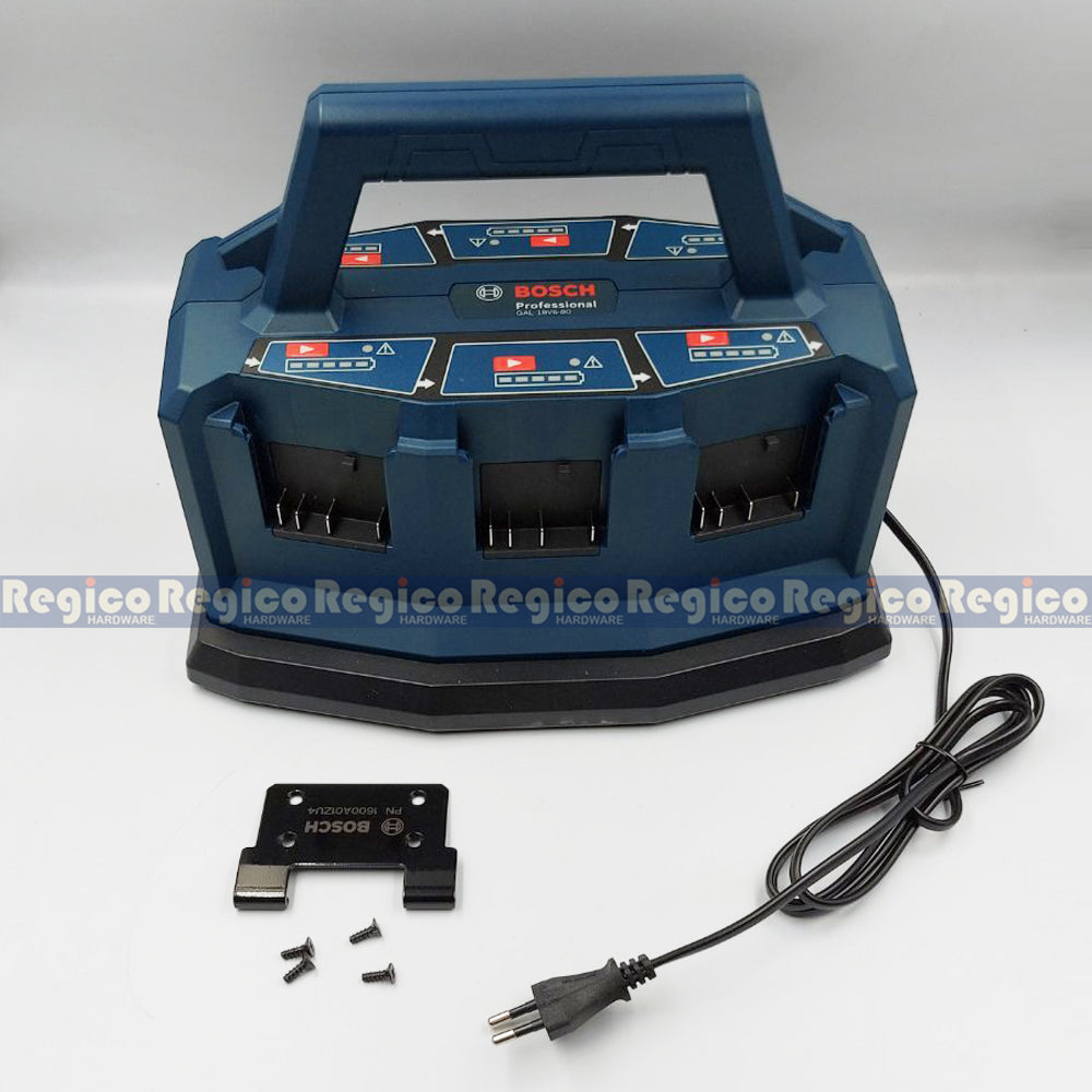 Bosch GAL 18v6-80 Multi Station 6-Bay Battery Fast Charger Bosch Cordless 18v Accessories