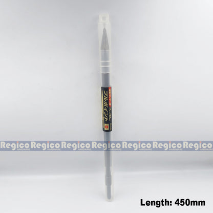 MOKUBA Pointed Chisel 17mm Hex Shank for Demolishing Chipping Hammer Gun Made in Japan