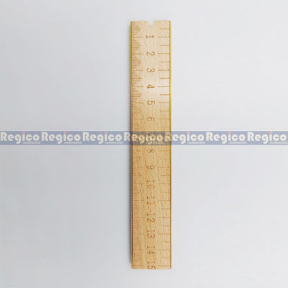 Regicocraft Brass Odd Job Tool with 6 inch wooden ruler #00559