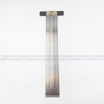 Regicocraft 300mm Stainless Steel T-Type Ruler #02404
