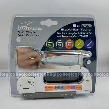 UniTacker Staple Gun Tacker 5 in 1 #DS00832-01