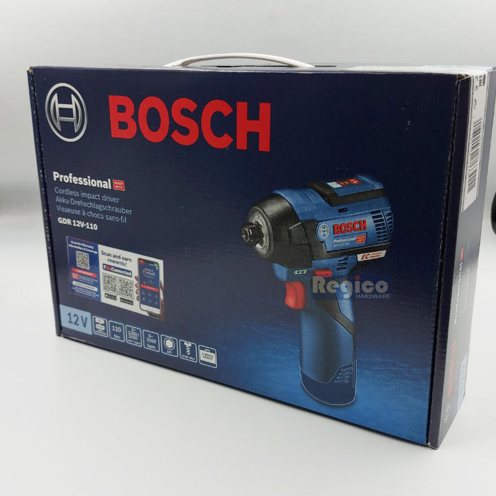 Bosch GDR 12v-110 Brushless Cordless Impact Driver Bosch Cordless Tool Set