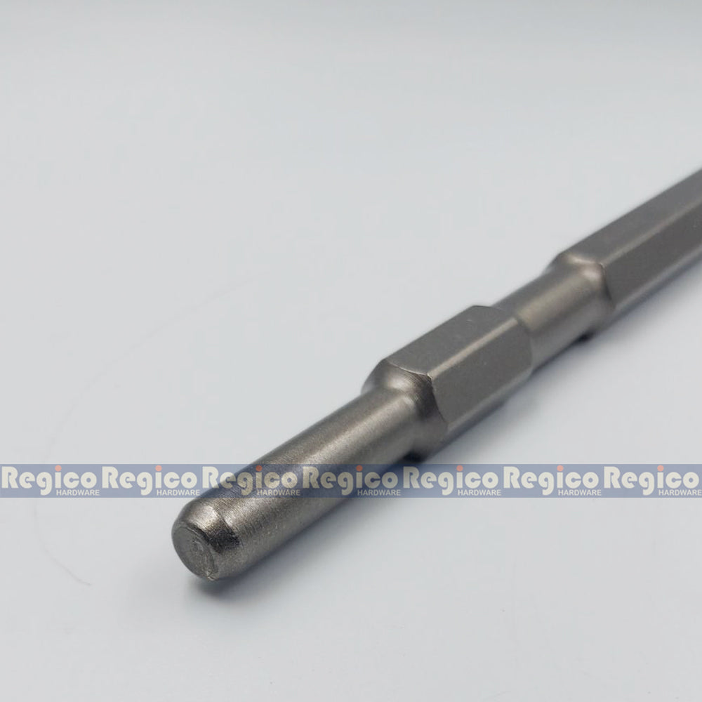 MOKUBA Flat Chisel 17mm Hex Shank for Demolishing Chipping Hammer Gun Made in Japan