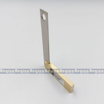 Shinwa Mini Precision Square Tri Square with Brass Base Carpenter Square
