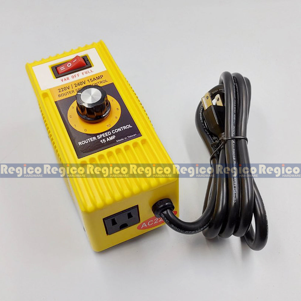 Regicocraft Router Speed Control 220 volts 60Hz #00364 – PJRegico Hardware