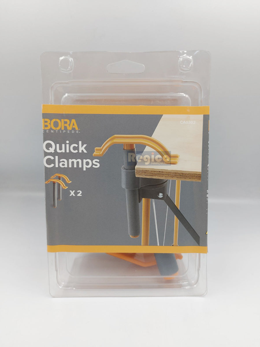 BORA 2pcs. Quick Clamp Set for Bora Centipede System Woodworking Accessories CA0302
