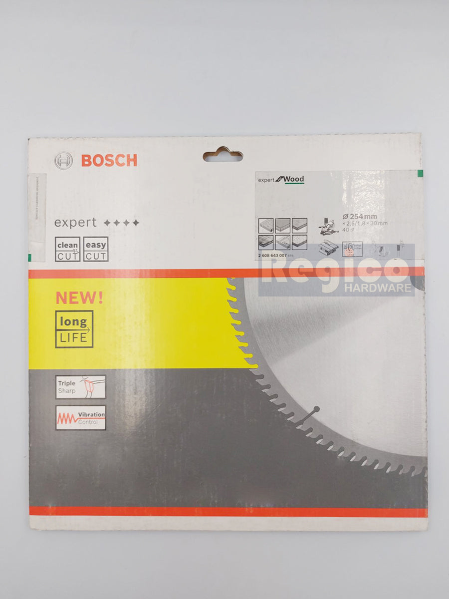 BOSCH 254mm 10 inches 40T Expert for Wood Circular Saw Blade #43007 Bosch Acc