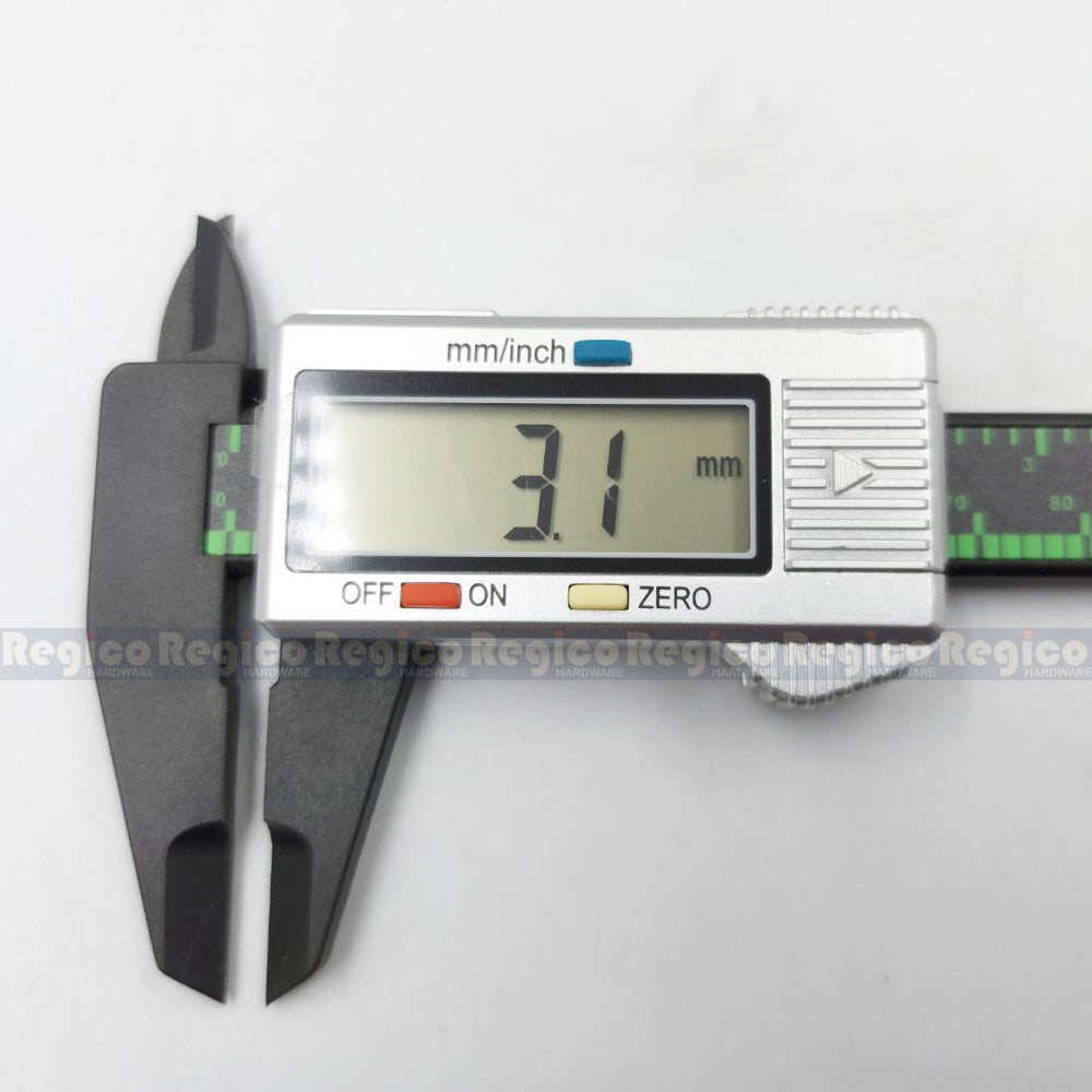 Regicocraft 150mm Carbon Fiber Digital Vernier Caliper Measuring Tool #00818