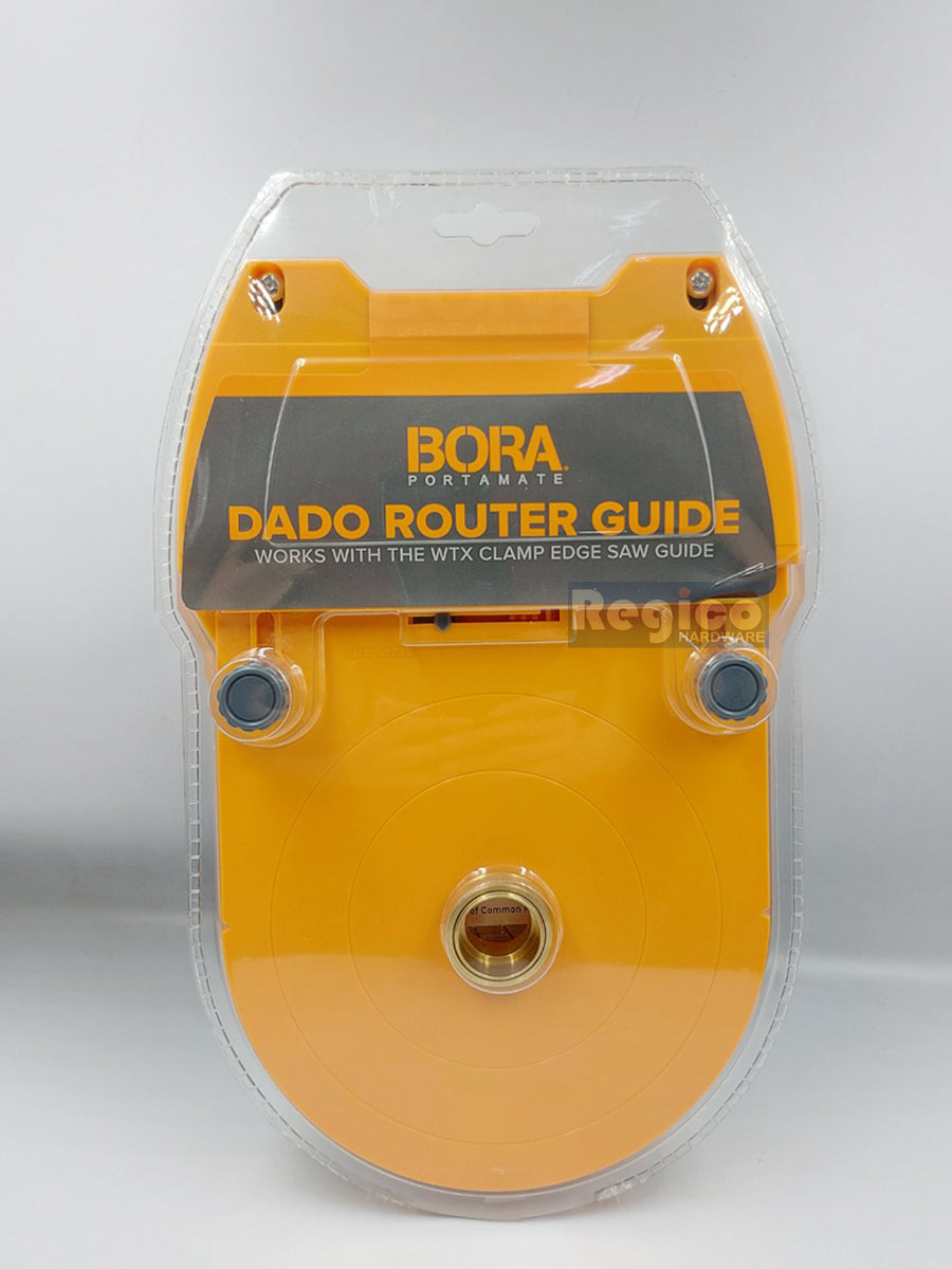 Bora Dado Router Guide Plate for NGX Clamp Edge Guide Rail Woodworking 542005 (ROUTER PLATE ONLY)