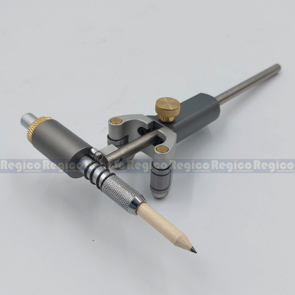 Regicocraft Linear Wheel Marking Gauge Parallel Arc Marker Wood Scribe Scribing Tool #10051