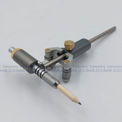 Regicocraft Linear Wheel Marking Gauge Parallel Arc Marker Wood Scribe Scribing Tool #10051