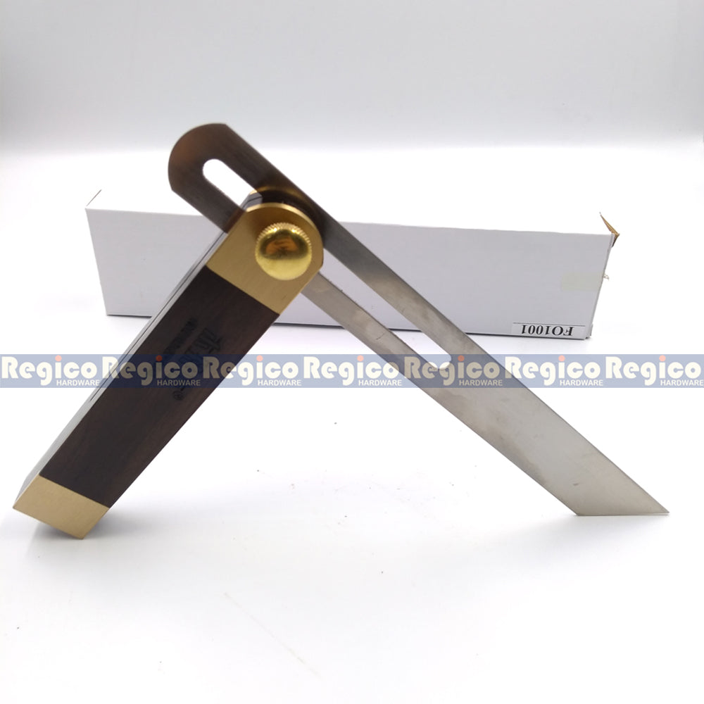 Mujingfang African Ebony Sliding T Bevel Angle Finder Woodworking Tool (FO1001)