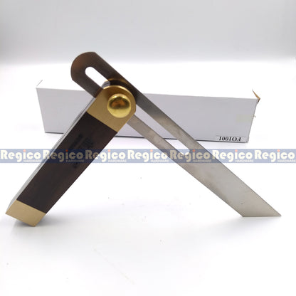 Mujingfang African Ebony Sliding T Bevel Angle Finder Woodworking Tool (FO1001)