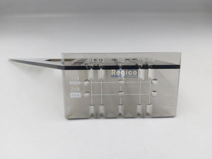 Shinwa 45° and 90° Clear Polycarbonate Stop Ruler Square Squala #62115