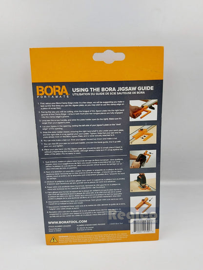 Bora Jigsaw Guide Sled for NGX / WTX Guide Rail Woodworking Track Saw Guide System 542009  (JIGSAW PLATE ONLY)