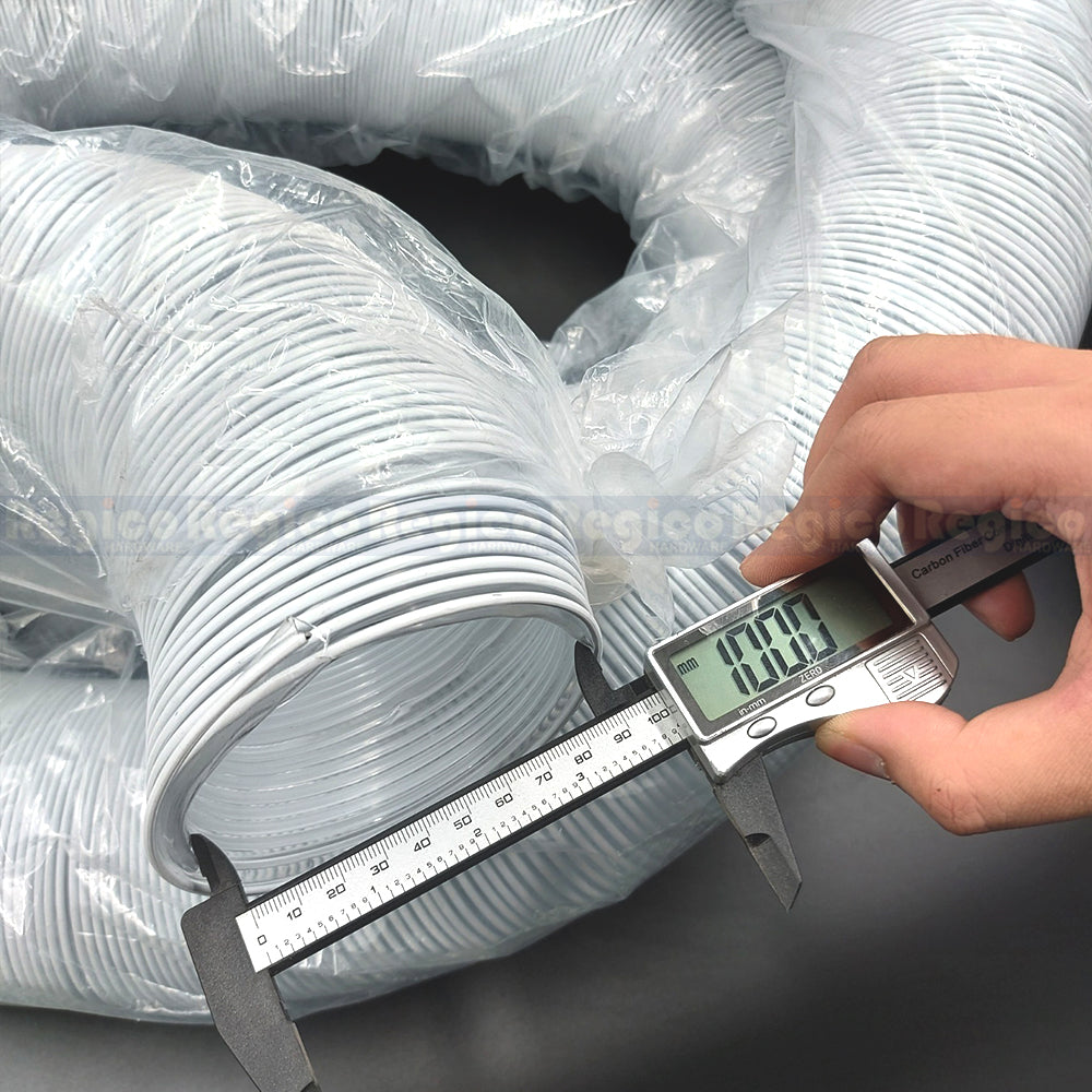 Megaton Taiwan made 4" PVC Flexible Hose for Dust Cyclone Extractor Separator 515-C020