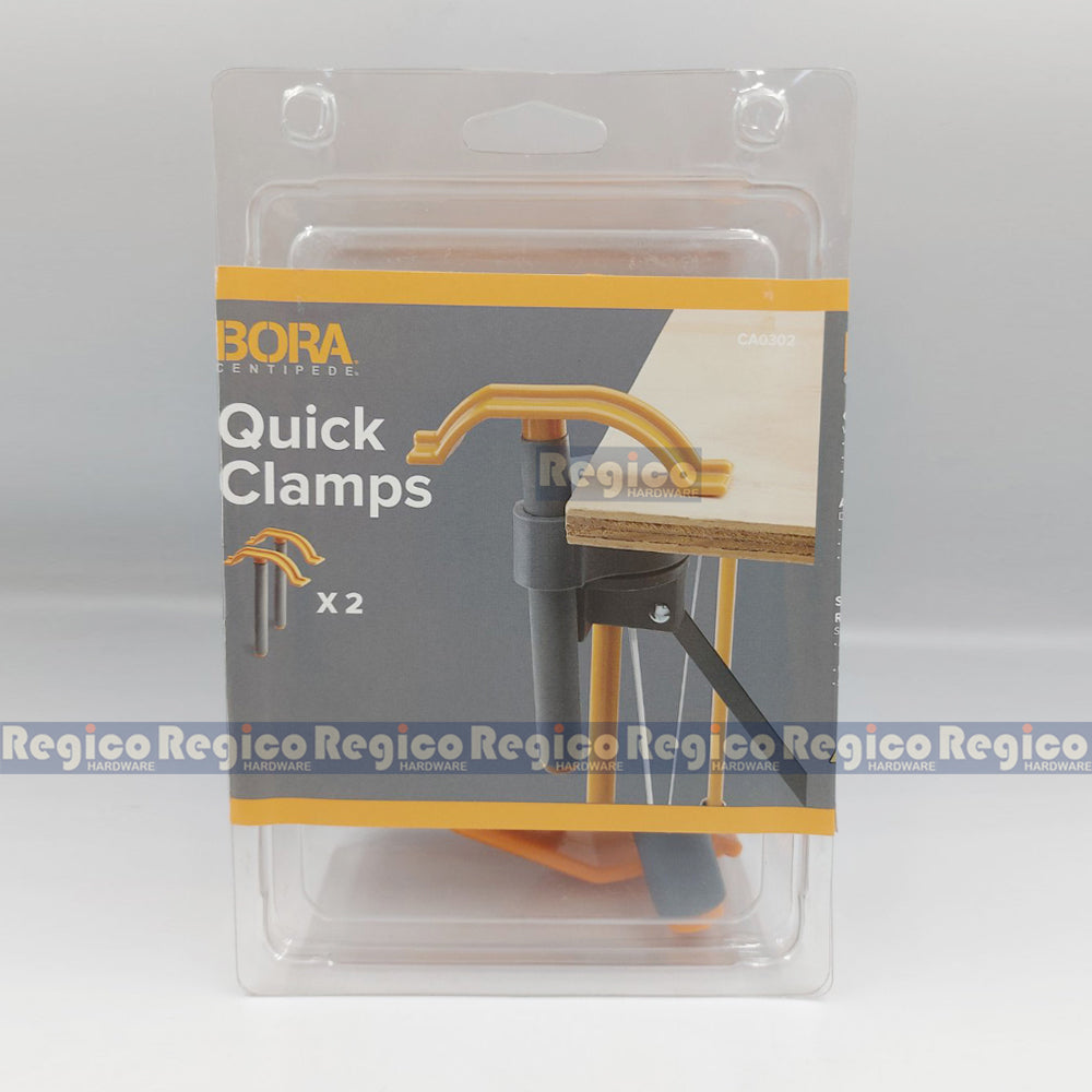 BORA 2pcs. Quick Clamp Set for Bora Centipede System Woodworking Accessories CA0302