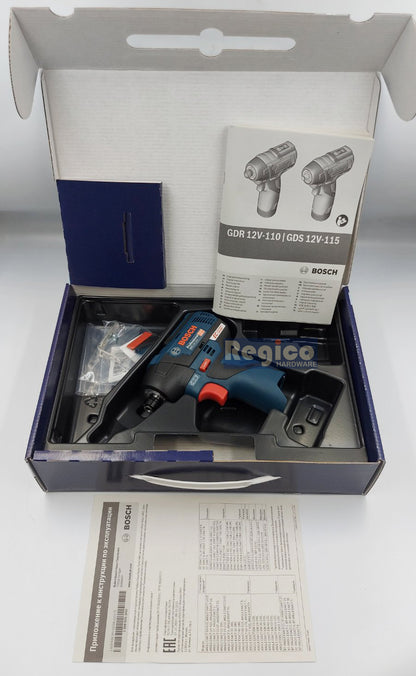 Bosch GDR 12v-110 Brushless Cordless Impact Driver Bosch Cordless Tool Set