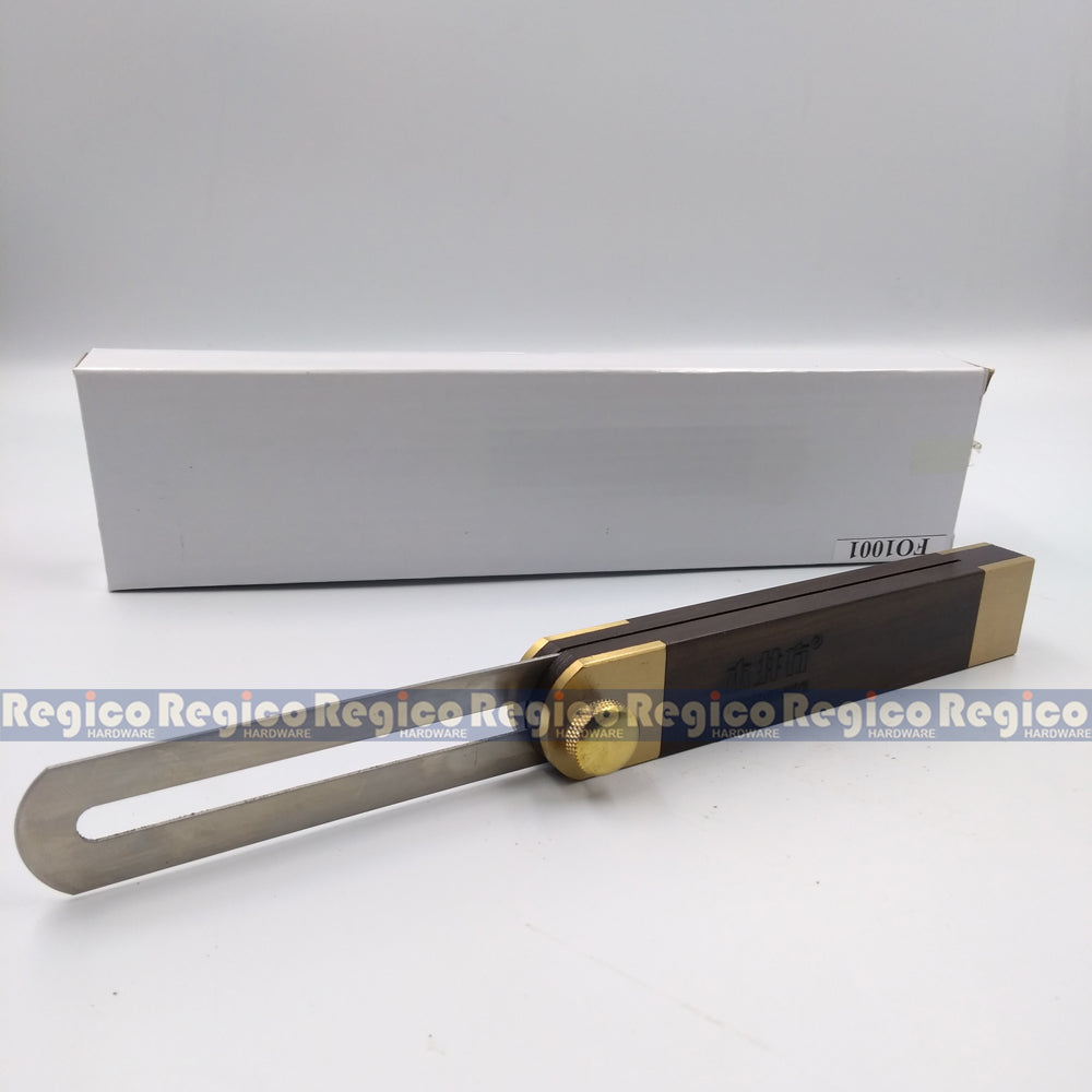 Mujingfang African Ebony Sliding T Bevel Angle Finder Woodworking Tool (FO1001)