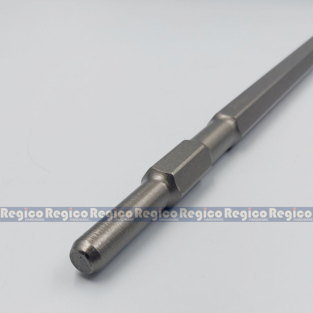 MOKUBA Flat Chisel 17mm Hex Shank for Demolishing Chipping Hammer Gun Made in Japan