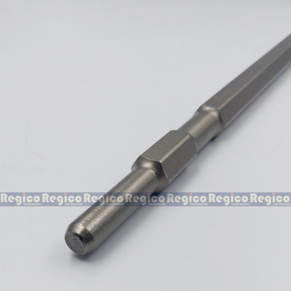MOKUBA Flat Chisel 17mm Hex Shank for Demolishing Chipping Hammer Gun Made in Japan