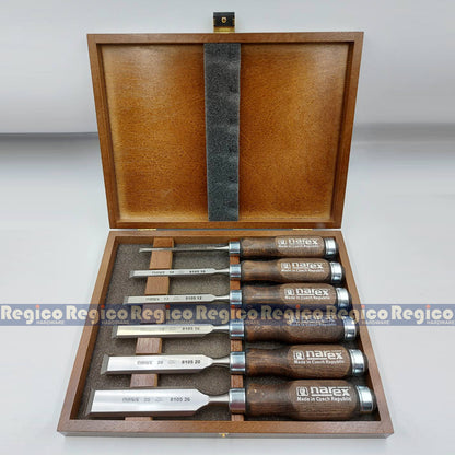 Narex Bevel Edge Wooden Wood Chisel Set Woodworking tools #877601 #853053