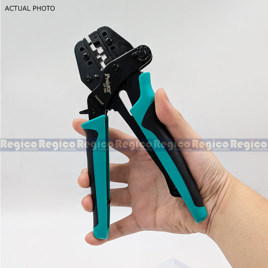 Pro'sKit CP-388 Solar Panel Crimper | MC4 Solar Connector Crimping Tool | PV Cable Crimper Hand Tool