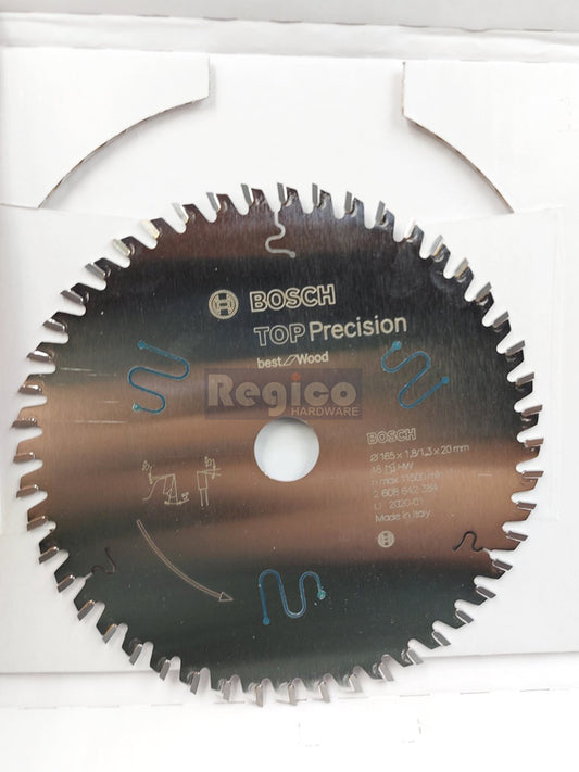 Bosch 48T x 6.5 inches 165mm Best for Wood Circular Saw Blade  for GKS 18vli Bosch Accessories