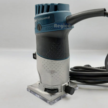 Bosch Palm Router GKF 600 Trimmer with Collet reducer 8mm x 1/4" Bosch Blue Line