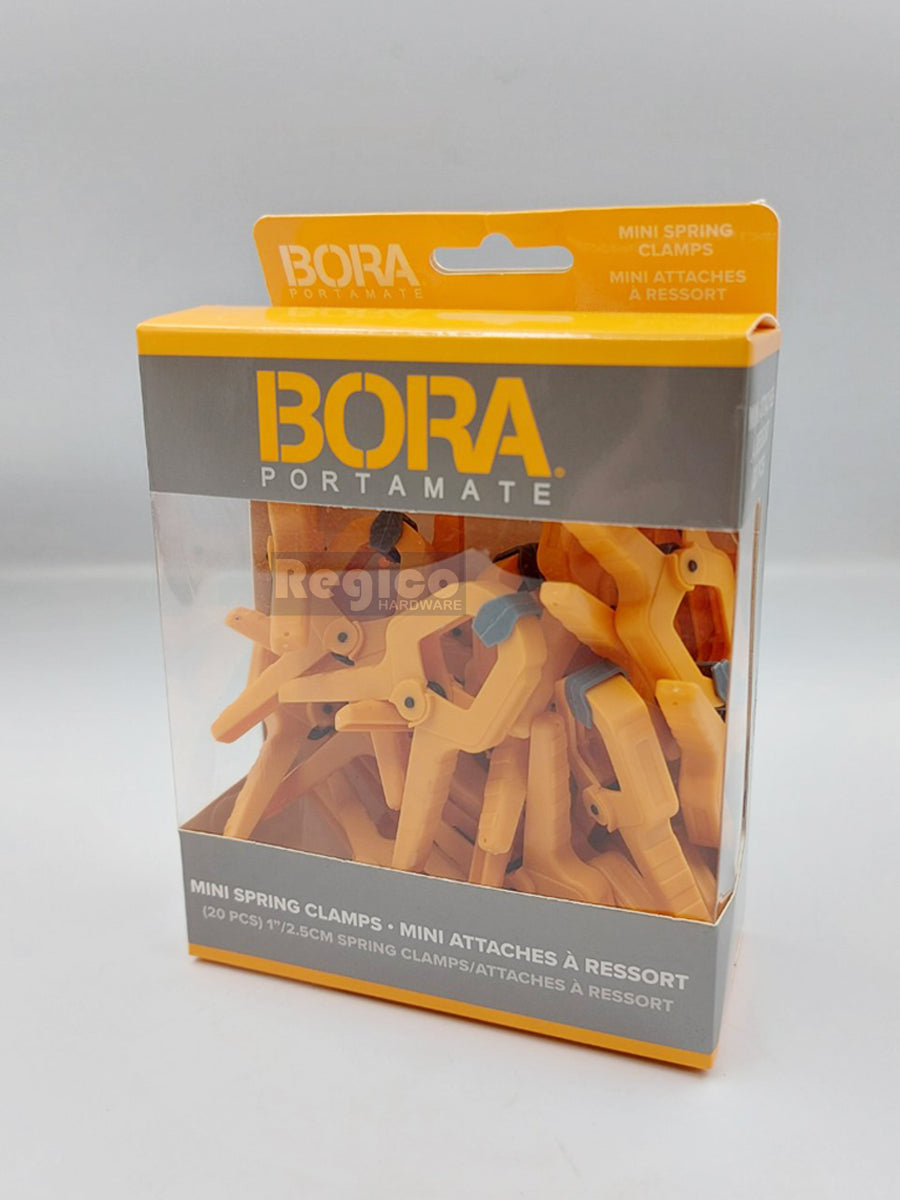Bora 1" Mini Spring Clamp 20pcs Set 540520 Regico Hardware