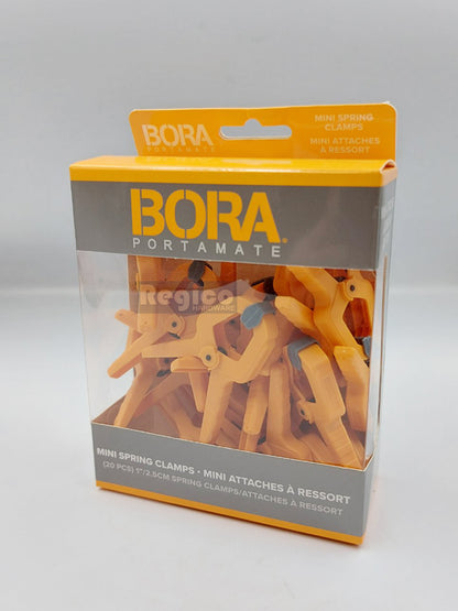 Bora 1" Mini Spring Clamp 20pcs Set 540520 Regico Hardware