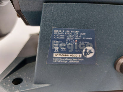 Bosch GBG 35-15 6" Bench Grinder  Bosch Blue Line