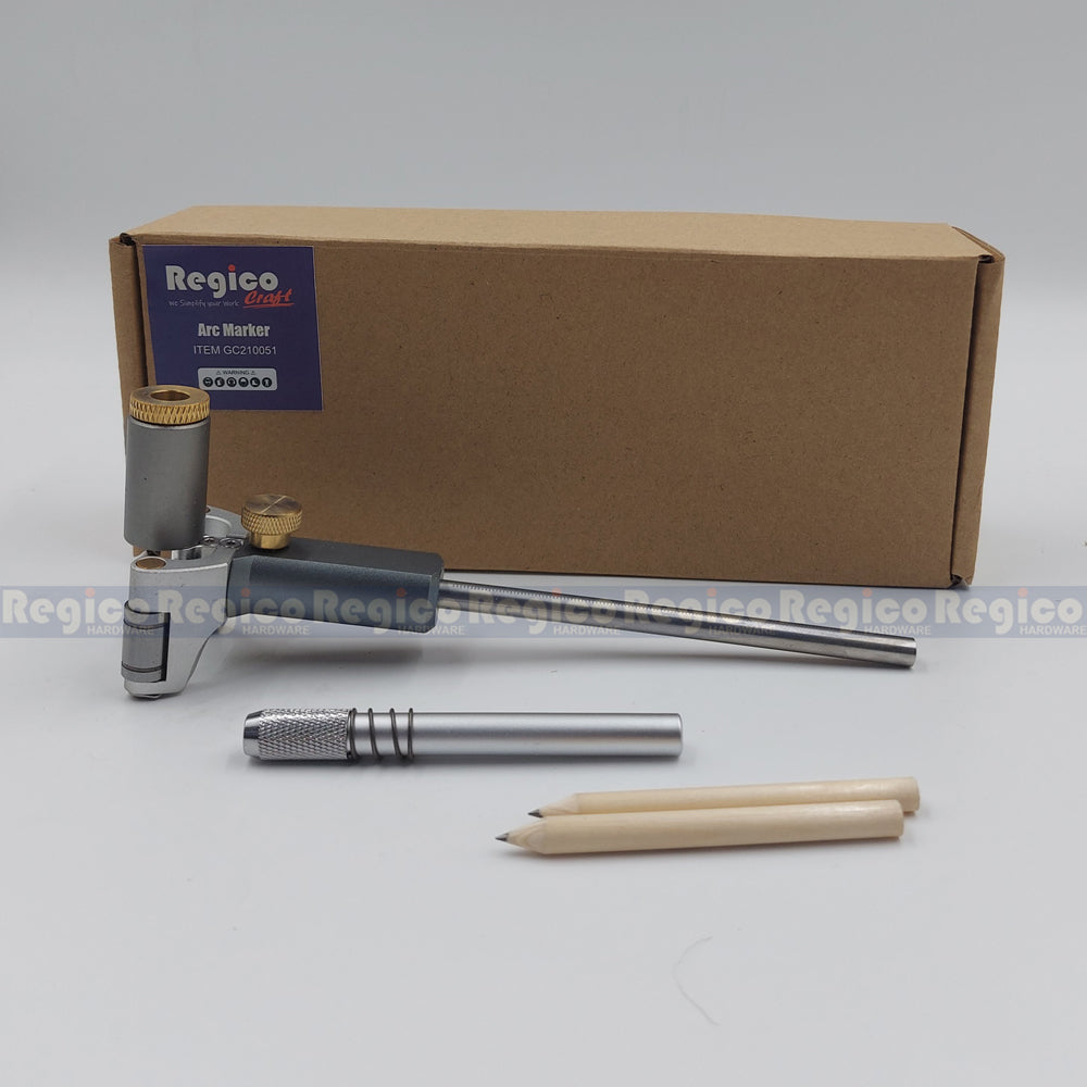 Regicocraft Linear Wheel Marking Gauge Parallel Arc Marker Wood Scribe Scribing Tool #10051