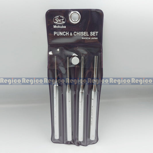 MOKUBA 150mm Japanese Straight Pin Punch Set