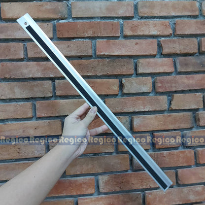 Shinwa Aluminum Straight Ruler Non-Slip Ruler