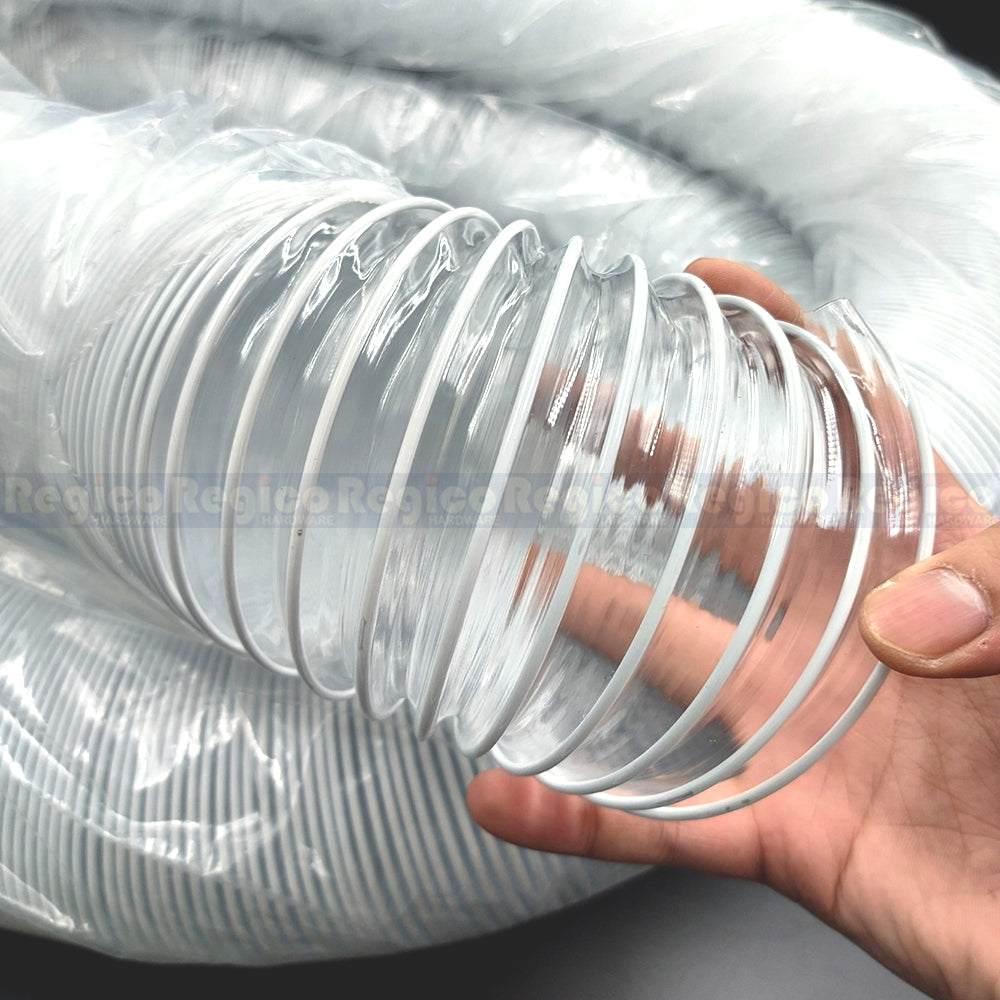 Megaton Taiwan made 4" PVC Flexible Hose for Dust Cyclone Extractor Separator 515-C020