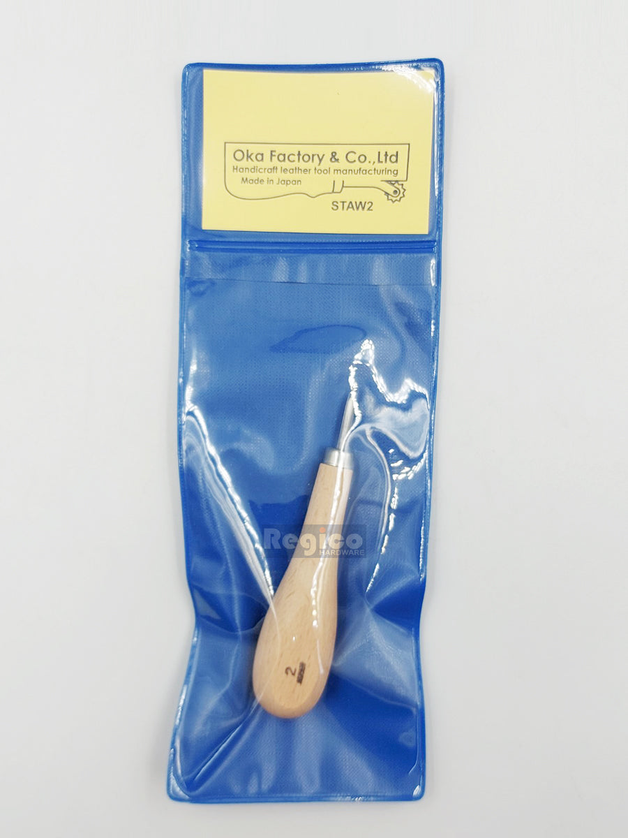 Oka Wooden Stitching Awl Leather Craft Tool OKA STAW2