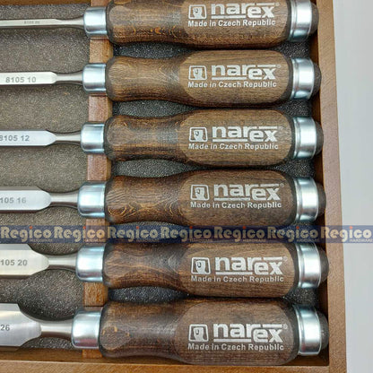 Narex Bevel Edge Wooden Wood Chisel Set Woodworking tools #877601 #853053