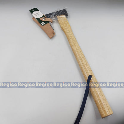 MIZUNO Masakari Bearded Japanese Hatchet Axe with Oak Wood Handle