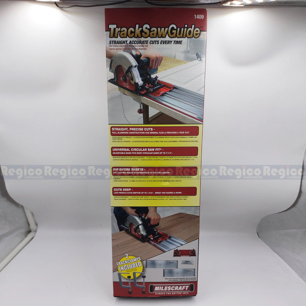 Milescraft 56 inches 4.5 ft Track Saw Guide Rail Extension #1409