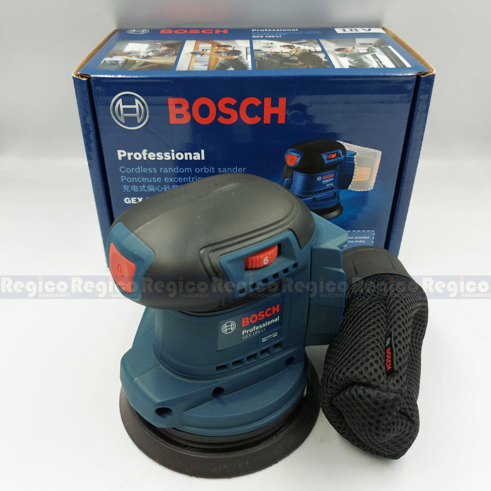 Bosch GEX 185-Li Cordless 18v 5 inch Orbital Random Sander Bosch Cordless