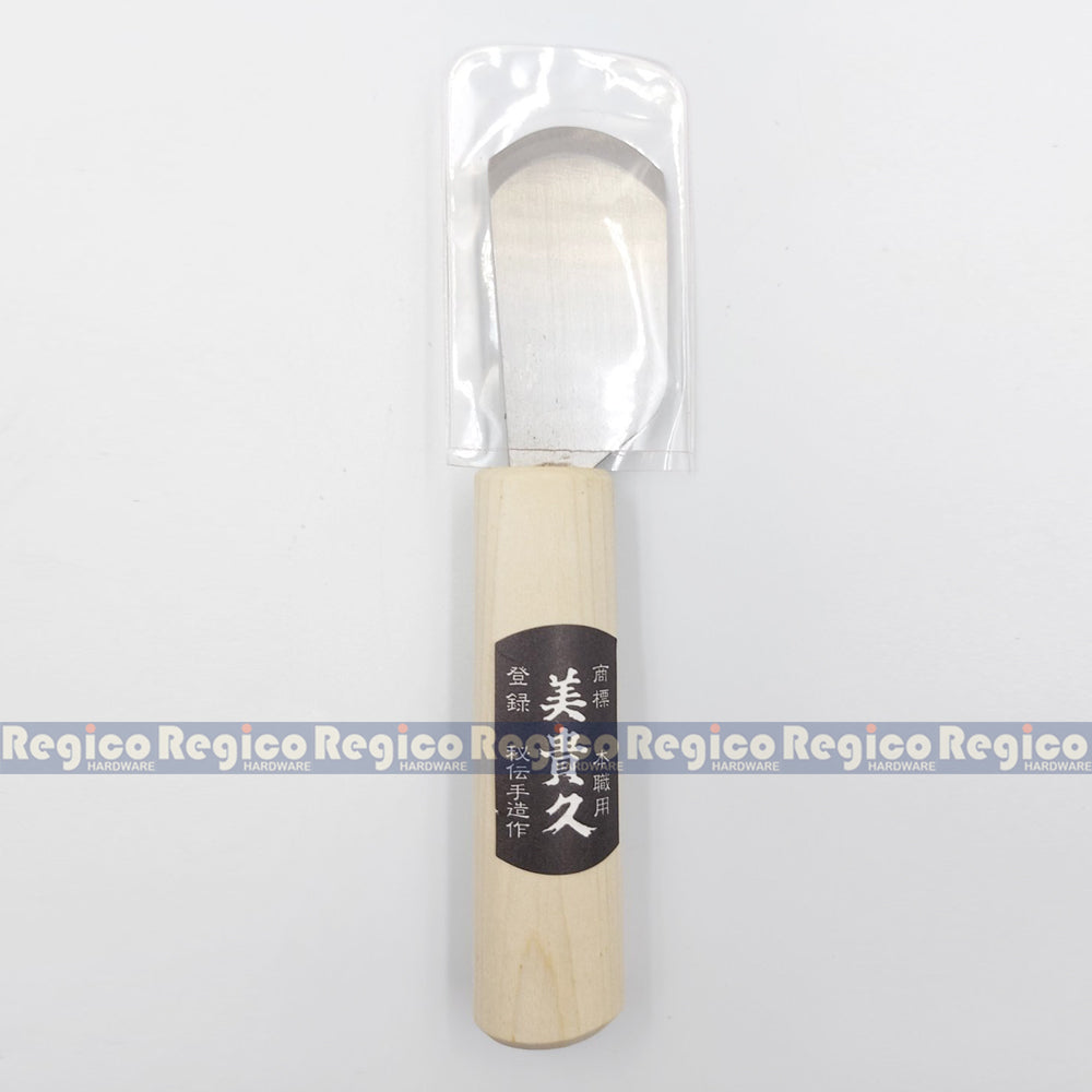 IKEUCHI 36mm ROUND Japanese Skiving Knife Leatherwork Leather Craft Tool