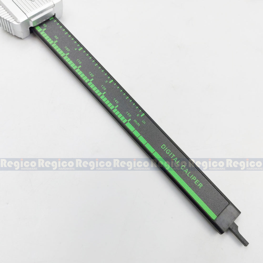 Regicocraft 150mm Carbon Fiber Digital Vernier Caliper Measuring Tool #00818