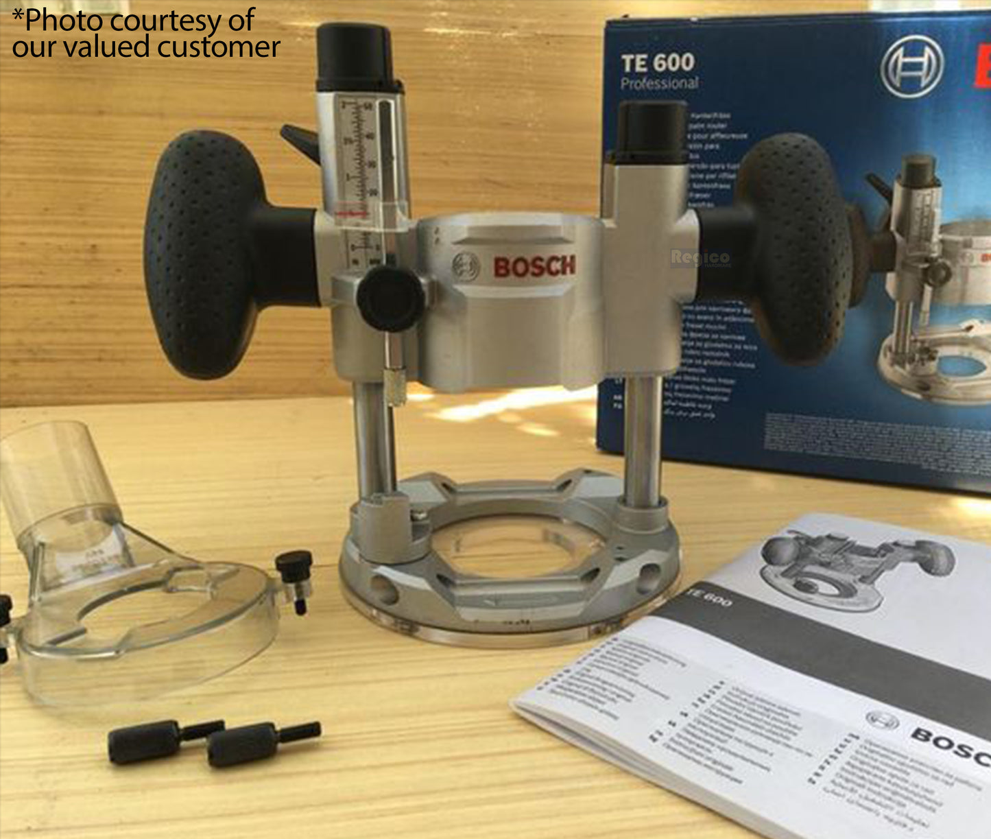 Bosch Router Plunge Base TE 600 for GKF 600 Bosch Accessories
