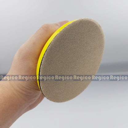 RegicoCraft 5" Velcro Hand Sanding Pad with 4pcs. Sianet Grit 150 Sanding Discs #169-01