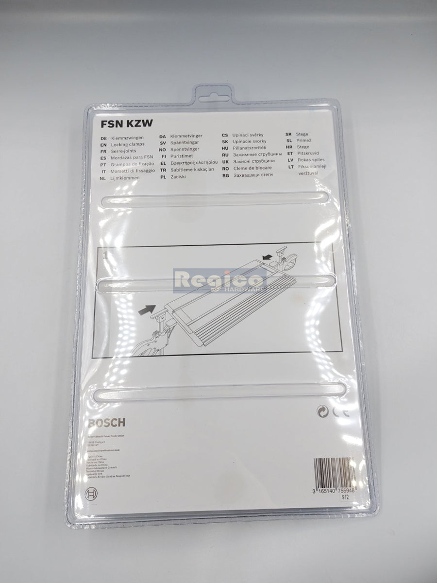 Bosch FSN Guide Rail Clamp FSN KZW Bosch Accessories