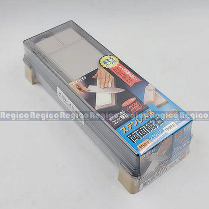 Suehiro Grit 240/1k Two Sided Japanese Whetstone Sharpening Stone W40 Regico Hardware