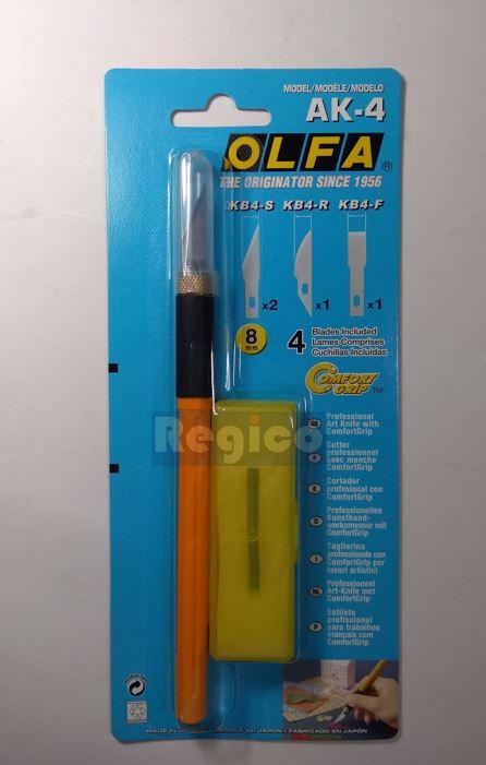 Olfa Art Knife AK-4 with accessory blades